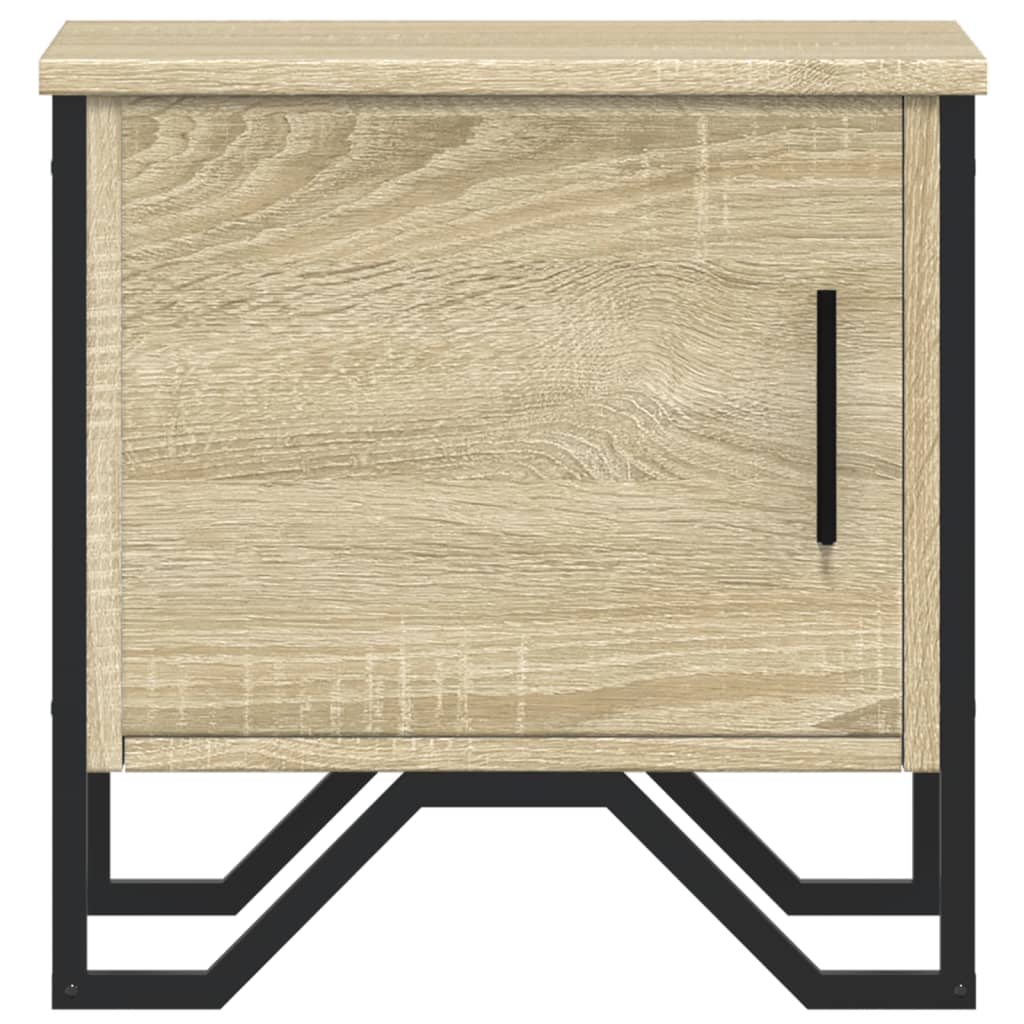 vidaXL Κομοδίνο Χρώμα Sonoma Δρυς 40 x 30 x 40 εκ. από Επεξ. Ξύλο