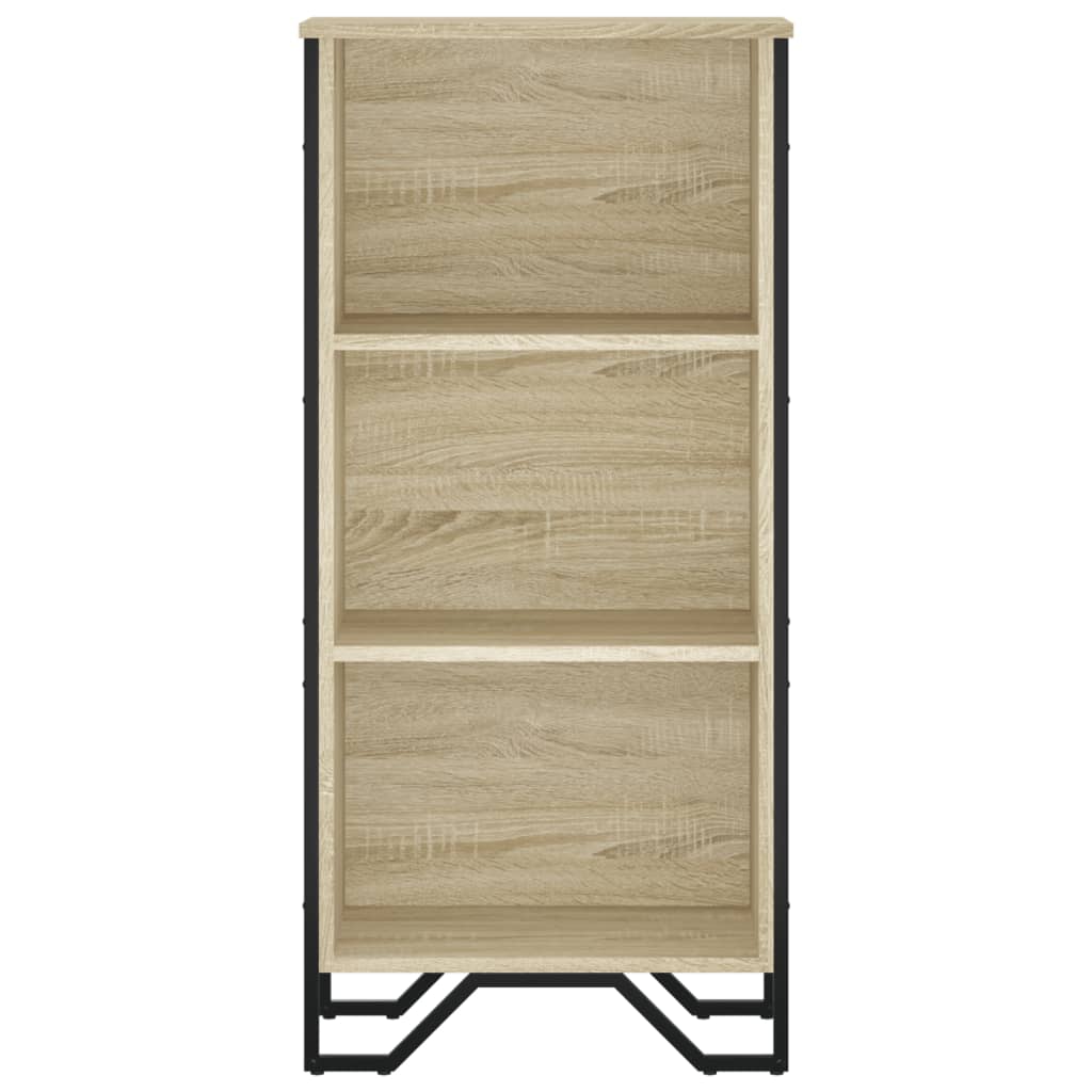 vidaXL Βιβλιοθήκη Sonoma Δρυς 50x31x106 εκ. από Επεξεργασμένο Ξύλο