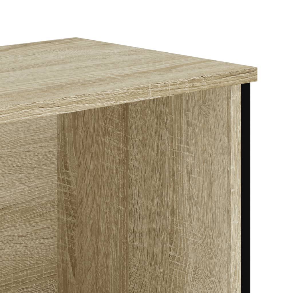vidaXL Βιβλιοθήκη Sonoma Δρυς 50x31x169 εκ. από Επεξεργασμένο Ξύλο