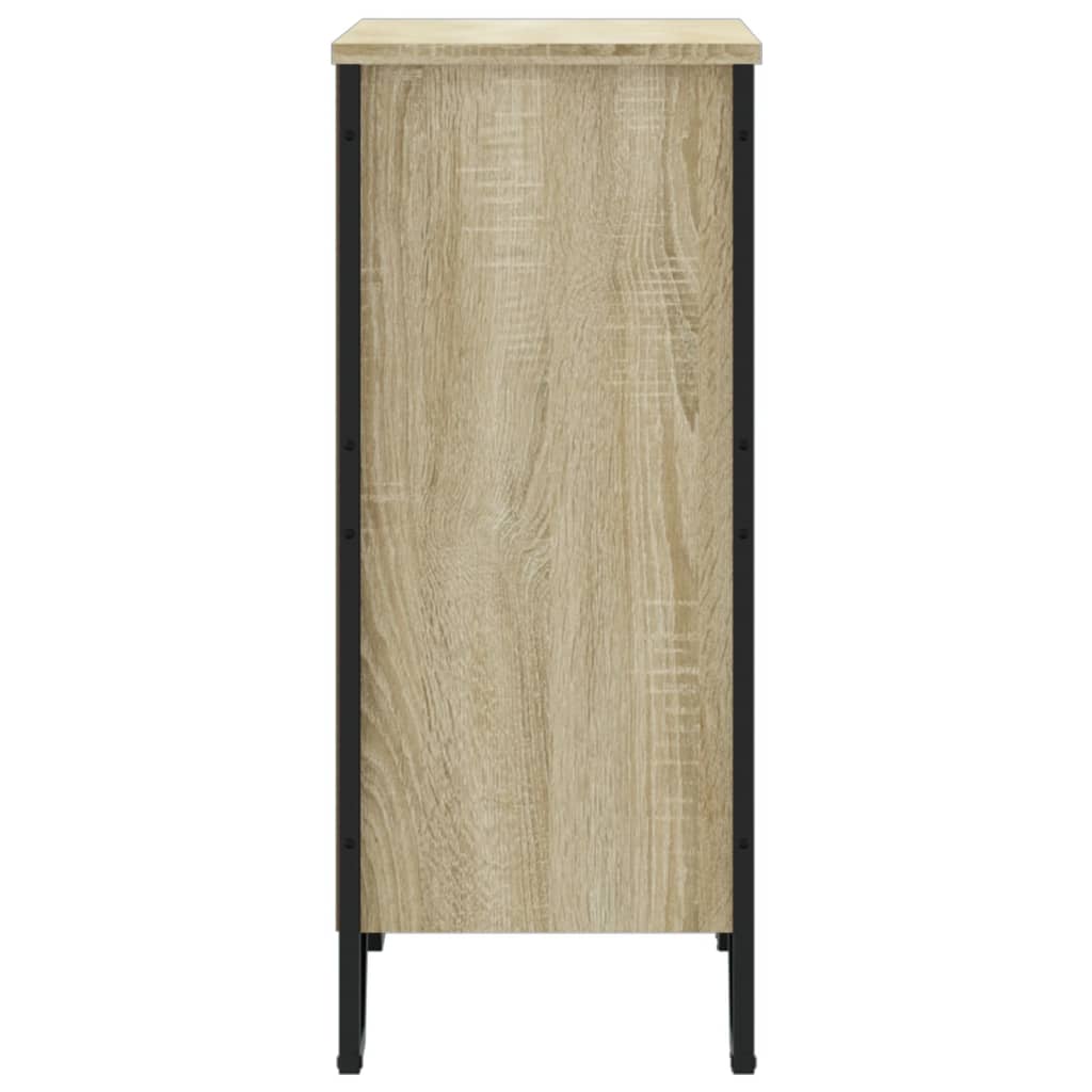 vidaXL Βιβλιοθήκη Sonoma Δρυς 80x31x74,5 εκ. από Επεξεργασμένο Ξύλο