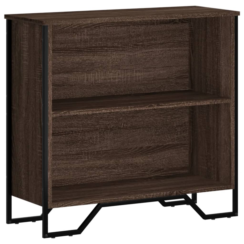 vidaXL Βιβλιοθήκη Καφέ Δρυς 80x31x74,5 εκ. από Επεξεργασμένο Ξύλο
