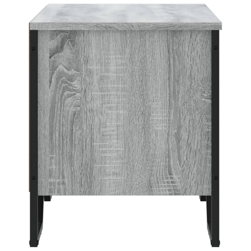 vidaXL Παπουτσοθήκη Γκρι Sonoma 90x38x45,5 εκ. από Επεξεργ. Ξύλο