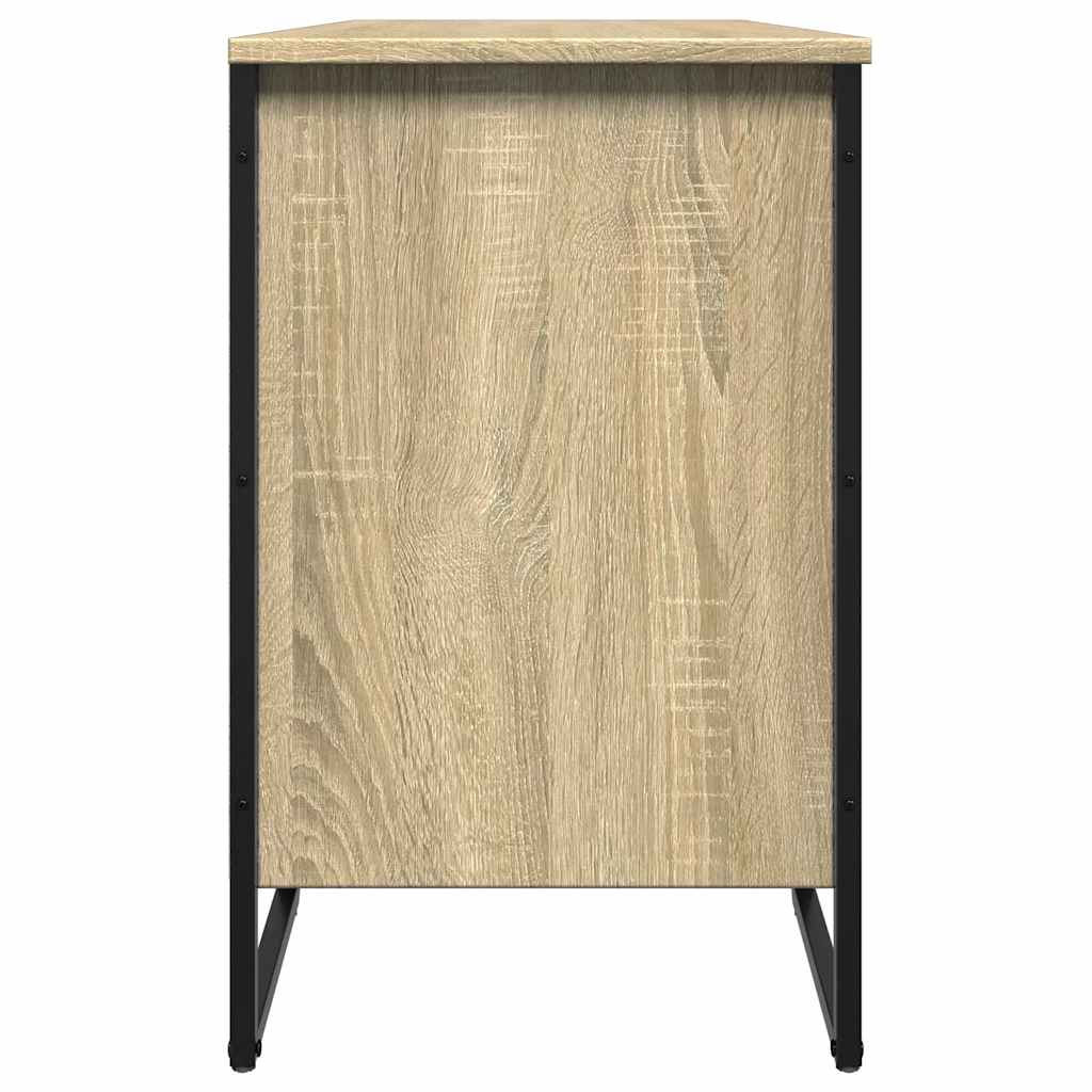 vidaXL Παπουτσοθήκη Sonoma Δρυς 90x38x61,5 εκ. από Επεξεργασμένο Ξύλο