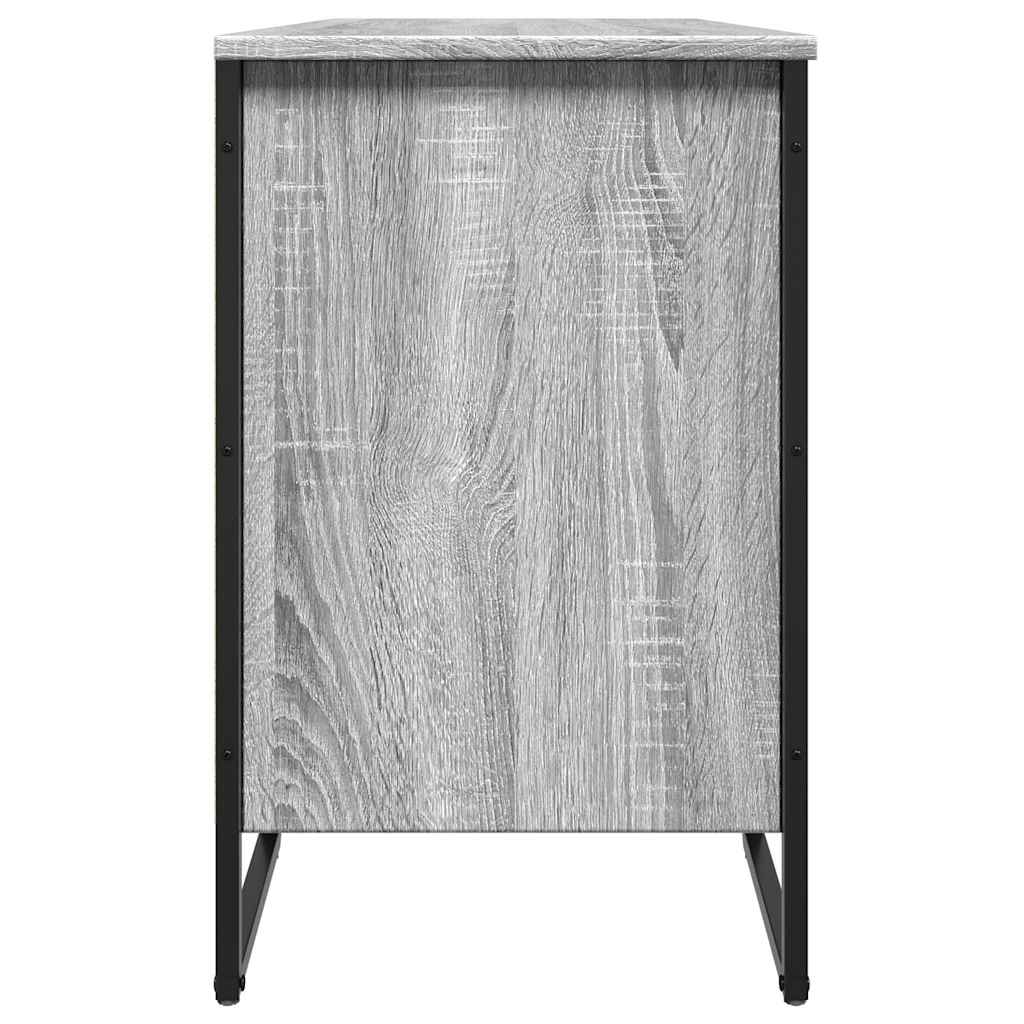 vidaXL Παπουτσοθήκη Γκρι Sonoma 90x38x61,5 εκ. από Επεξεργασμένο Ξύλο