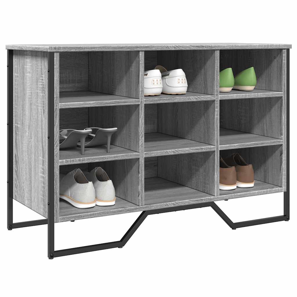 vidaXL Παπουτσοθήκη Γκρι Sonoma 90x38x61,5 εκ. από Επεξεργασμένο Ξύλο