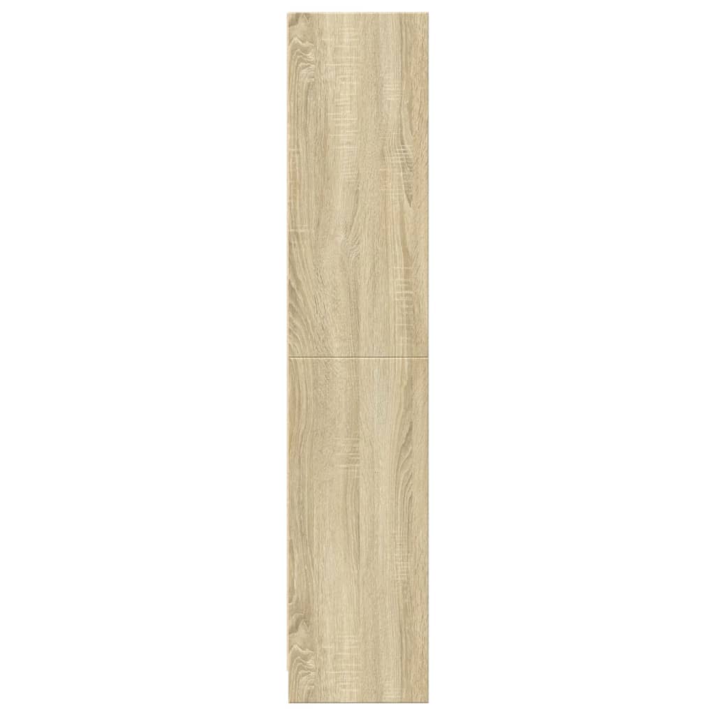 vidaXL Βιβλιοθήκη Sonoma Δρυς 57x28,5x141 εκ. από Επεξεργασμένο Ξύλο
