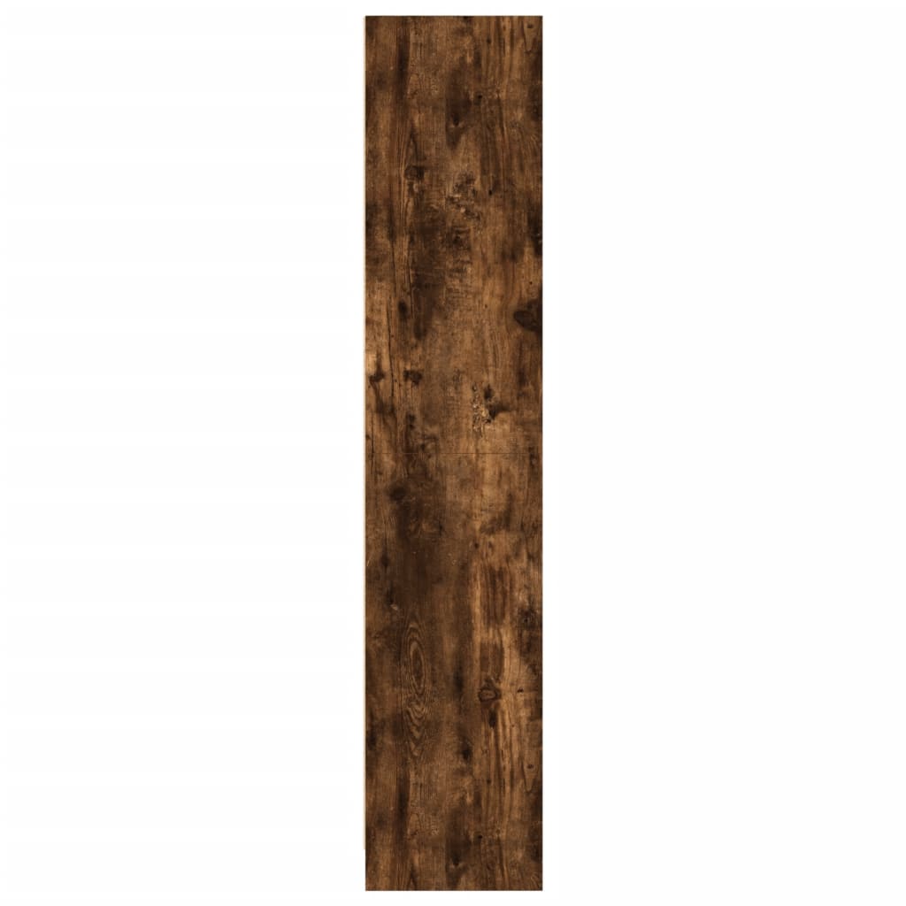 vidaXL Βιβλιοθήκη Καπνιστή Δρυς 57x28,5x107,5 εκ. Επεξεργασμένο Ξύλο