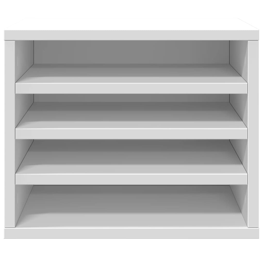vidaXL Έπιπλο Οργάνωσης Γραφείου Λευκό 36x26x29,5εκ Επεξεργασμένο Ξύλο