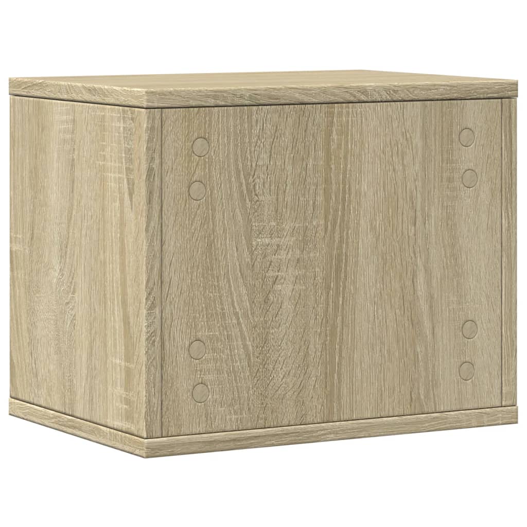 vidaXL Έπιπλο Οργάνωσης Γραφείου Sonoma Δρυς 36x26x29,5εκ Επεξ. Ξύλο