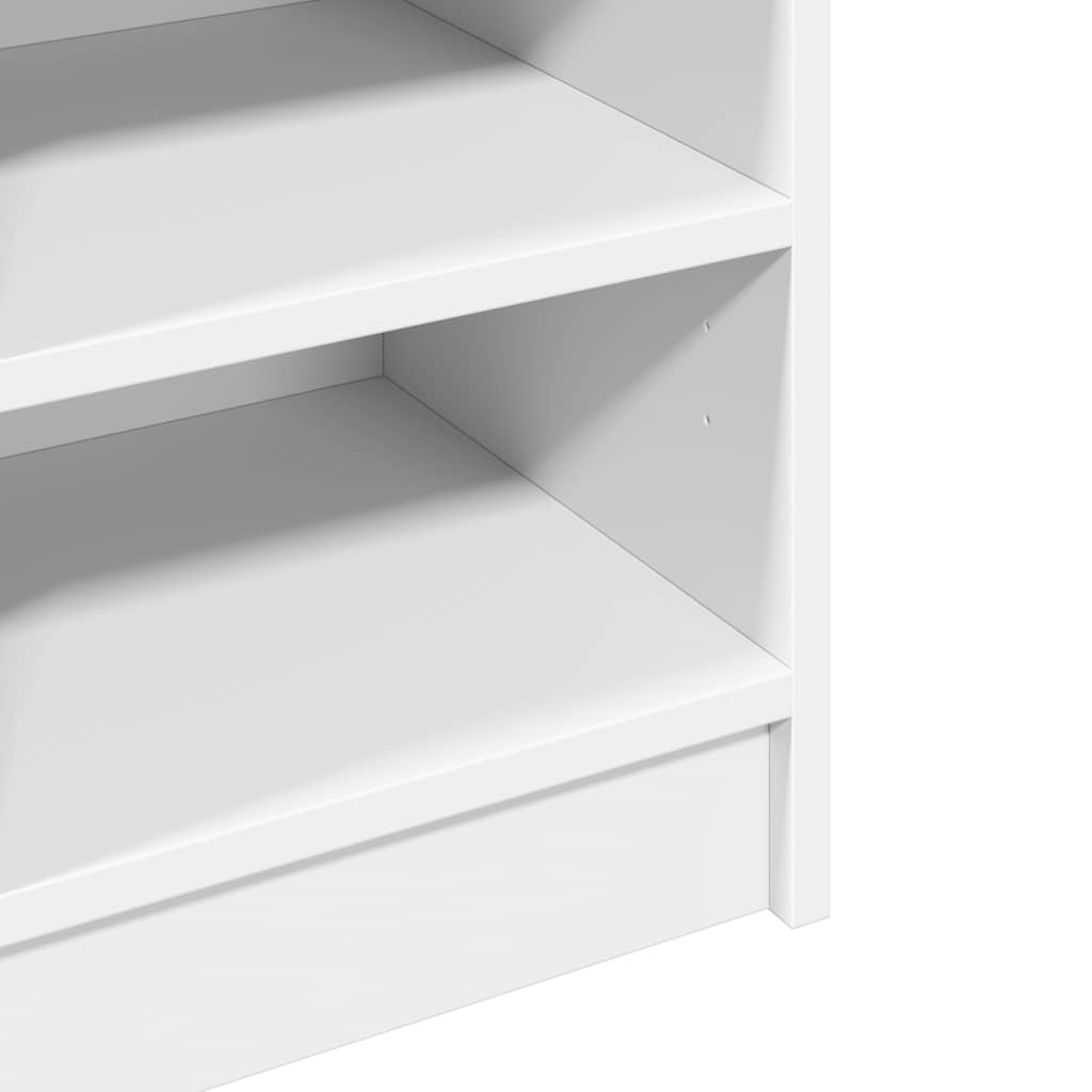 vidaXL Ντουλάπι Νιπτήρα Λευκό 90x29x55 εκ. Επεξεργασμένο Ξύλο