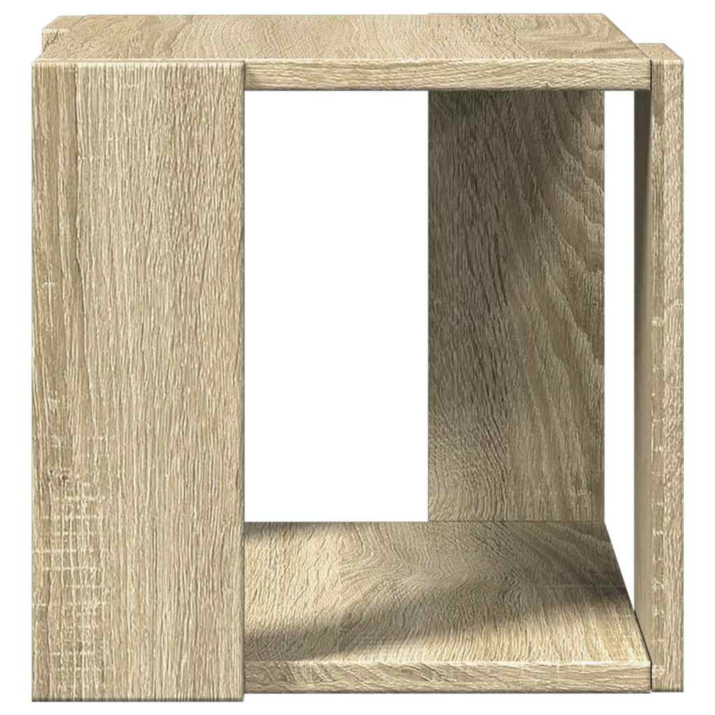 vidaXL Τραπέζι Σαλονιού Sonoma Δρυς 32x32x30 εκ. Επεξεργασμένο Ξύλο