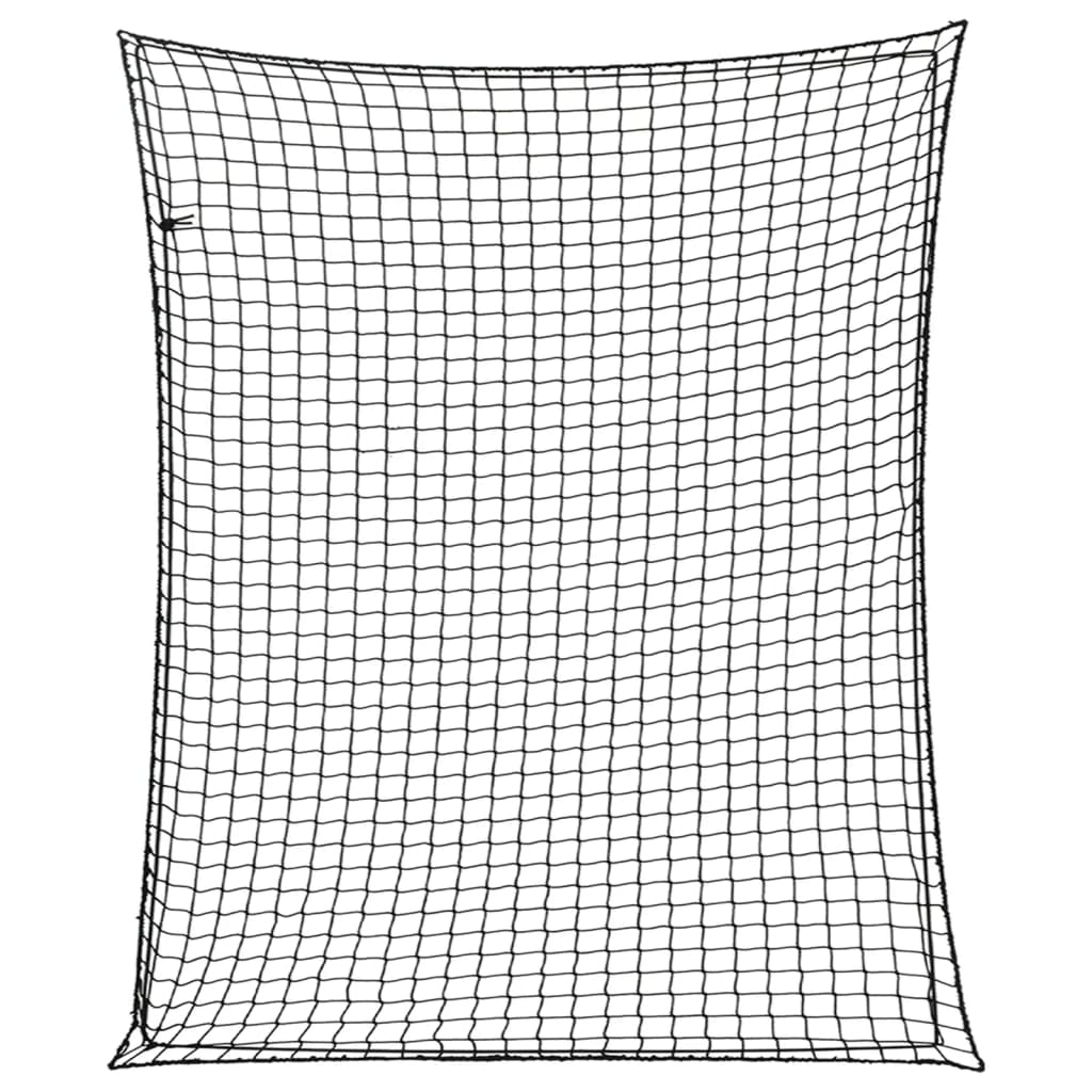 vidaXL Δίχτυ για Τρέιλερ με Ελαστικό Σχοινί Μαύρο 3x2,5 μ. από PP