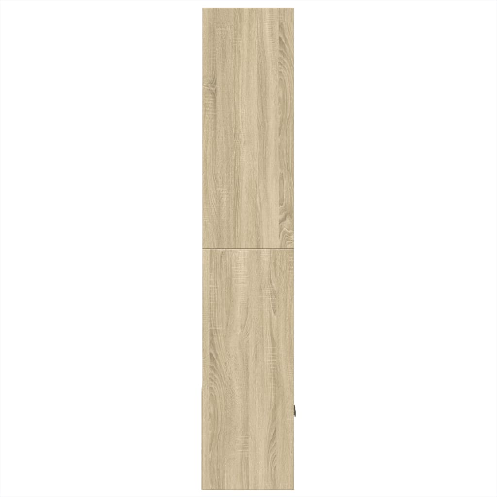 vidaXL Βιβλιοθήκη Sonoma Δρυς 70x36x189 εκ. από Επεξεργασμένο Ξύλο