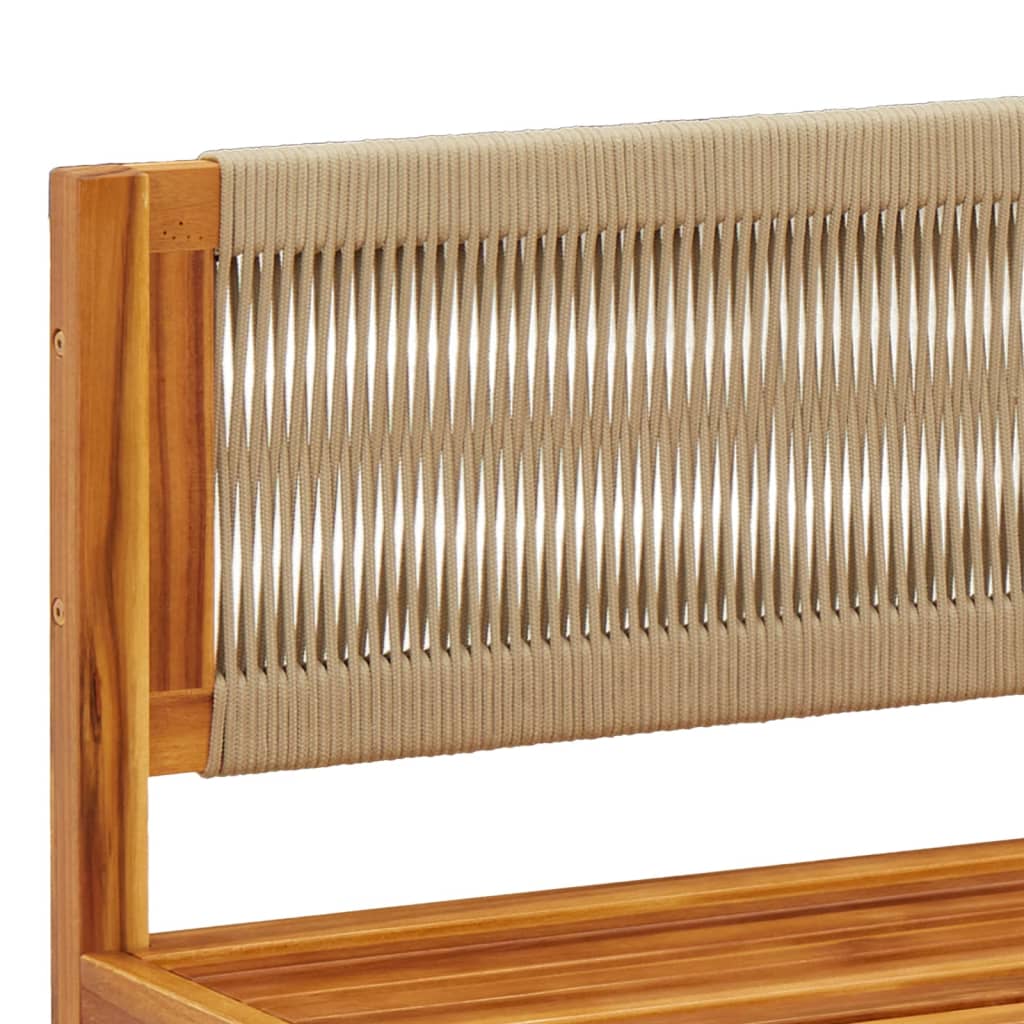 vidaXL Σαλόνι Κήπου Σετ 8 Τεμαχίων από Μασίφ Ξύλο Ακακίας με Μαξιλάρια