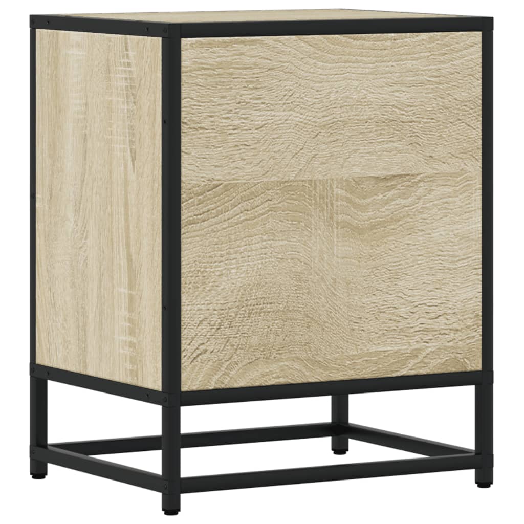 vidaXL Κομοδίνα 2 τεμ. Sonoma Δρυς 40x31x50 εκ. από Επεξεργασμένο Ξύλο