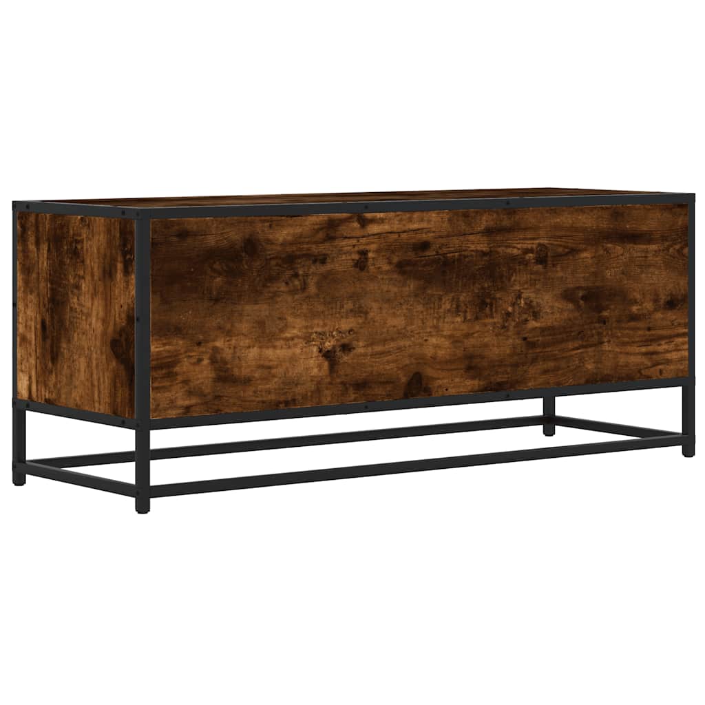 ντουλάπι τηλεόρασης vidaXL Καπνιστή δρυς 100x34,5x40 cm