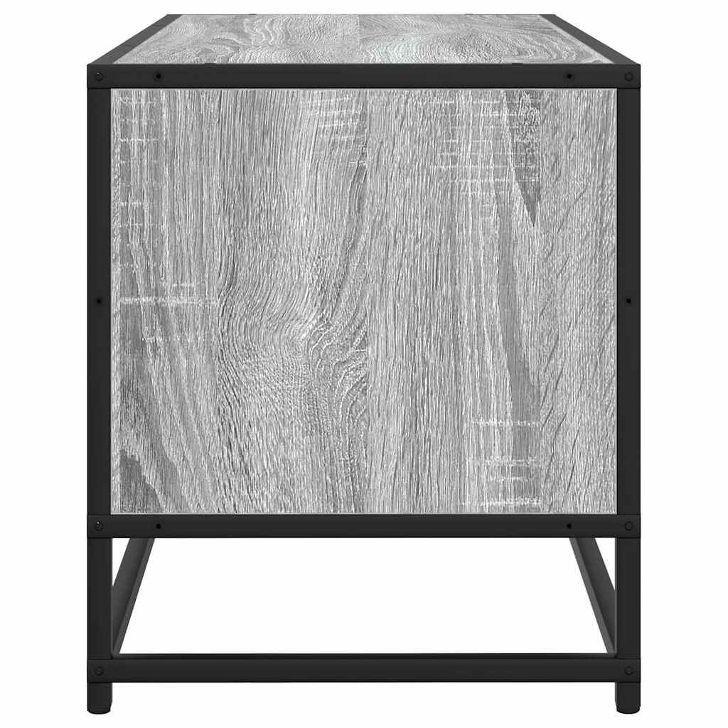 ντουλάπι τηλεόρασης vidaXL Γκρι Sonoma 100x34,5x40 cm