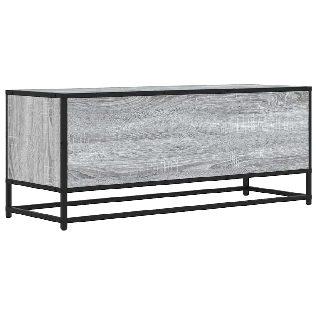 ντουλάπι τηλεόρασης vidaXL Γκρι Sonoma 100x34,5x40 cm