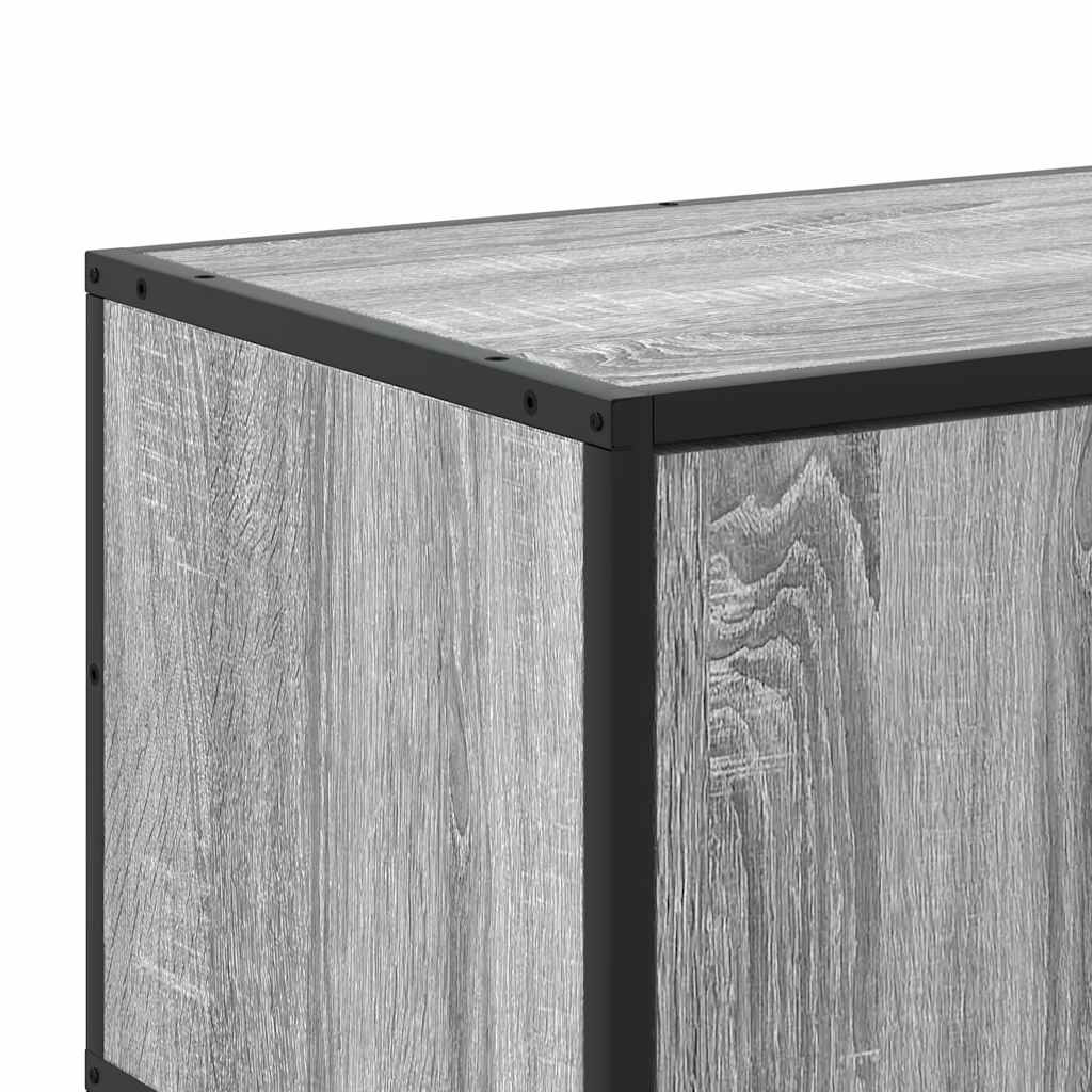 ντουλάπι τηλεόρασης vidaXL Γκρι Sonoma 100x35x50 cm
