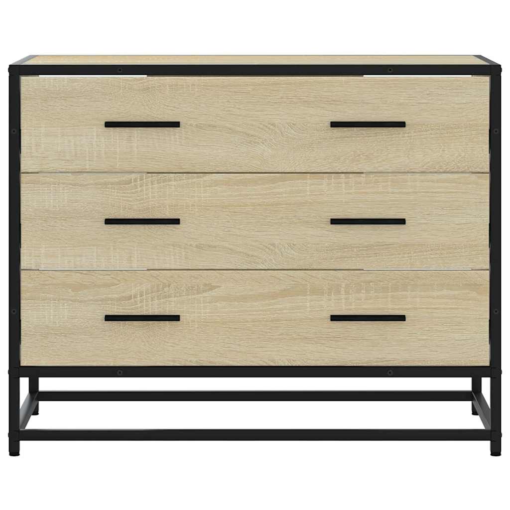 vidaXL Ντουλάπι συρταριών Sonoma Oak Κατασκευασμένο ξύλο