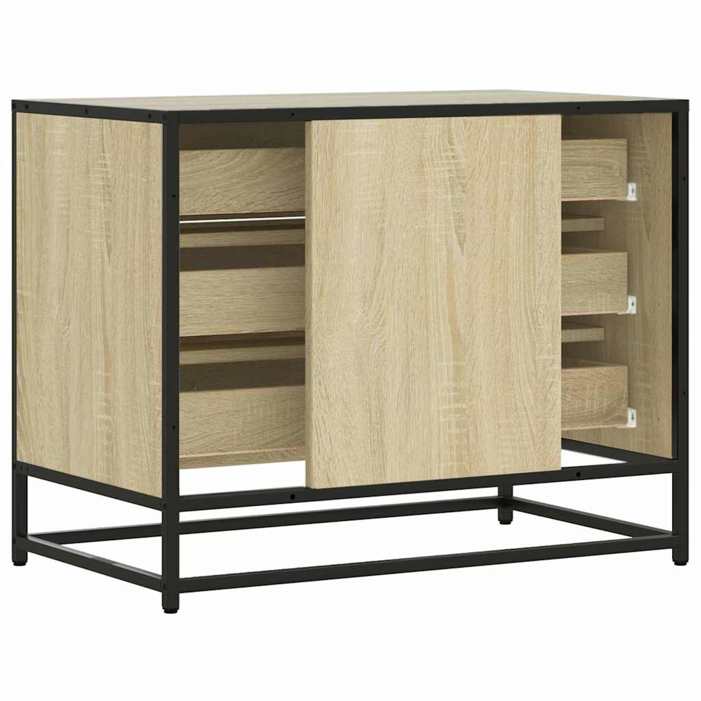 vidaXL Ντουλάπι συρταριών Sonoma Oak Κατασκευασμένο ξύλο