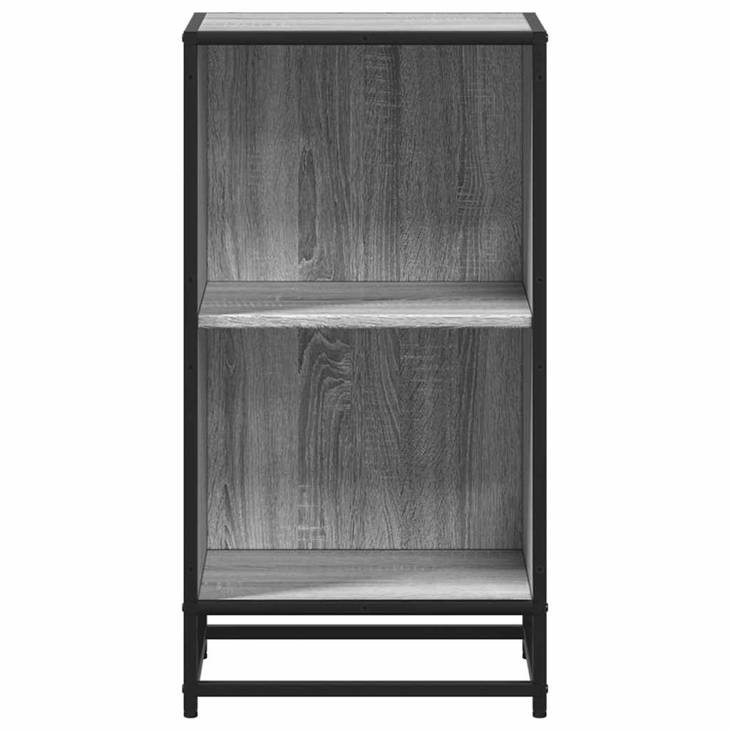 ντουλάπι βιβλίων vidaXL Γκρι Sonoma 40x35x76 cm Κατασκευασμένο ξύλο