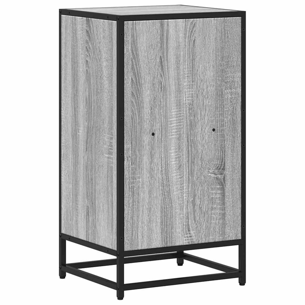 ντουλάπι βιβλίων vidaXL Γκρι Sonoma 40x35x76 cm Κατασκευασμένο ξύλο
