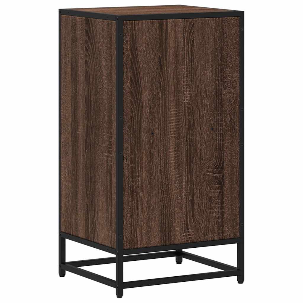 vidaXL Ντουλάπι βιβλίων καφέ δρυς 40x35x76 cm Ξύλινο μηχανουργικό ξύλο