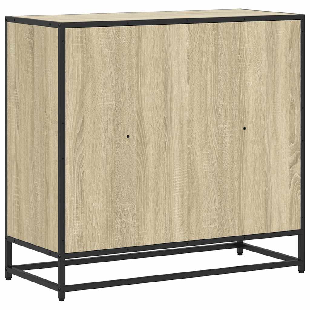 vidaXL Βιβλιοθήκη Χρώμα Sonoma Δρυς 80,5x35x76 εκ. Επεξεργασμένο Ξύλο