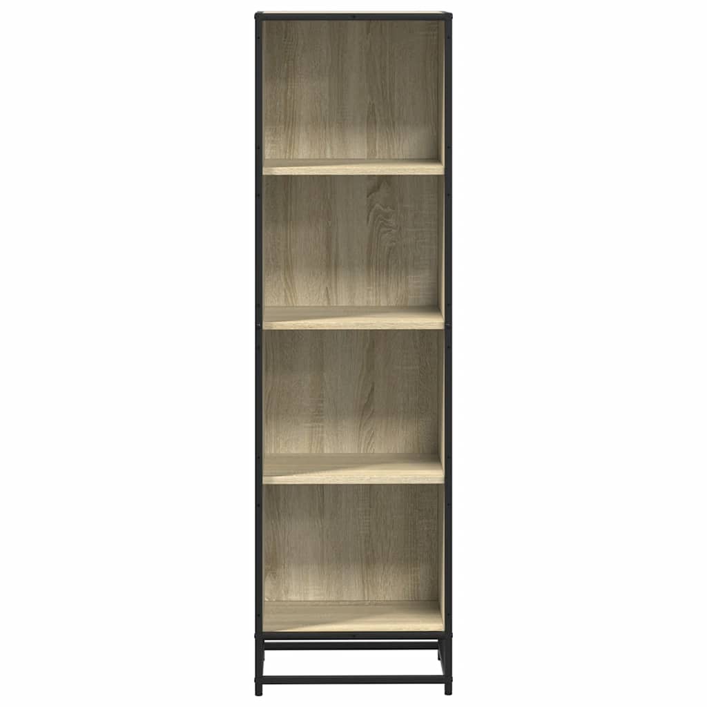 vidaXL Βιβλιοθήκη Χρώμα sonoma Δρυς 40x35x139 εκ. Μοριοσανίδα