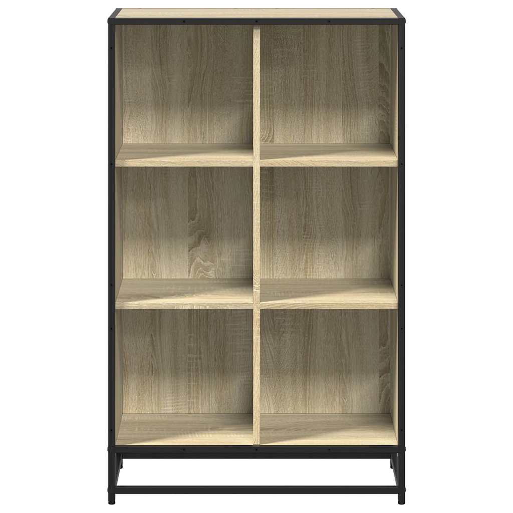 vidaXL Βιβλιοθήκη Χρώμα Sonoma Δρυς 65,5x33x107,5 εκ. Μοριοσανίδα