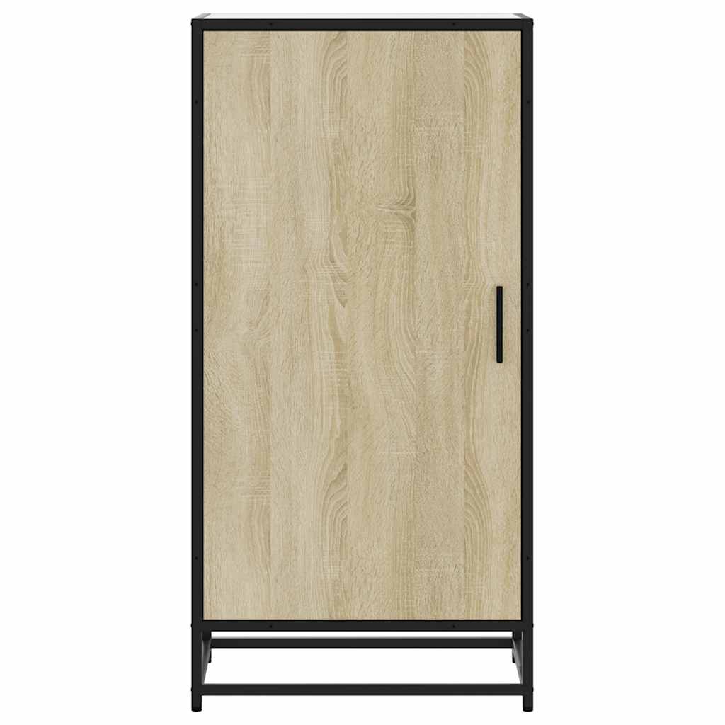 vidaXL Παπουτσοθήκη Sonoma Δρυς 48x38x97,5 εκ. από Επεξεργασμένο Ξύλο