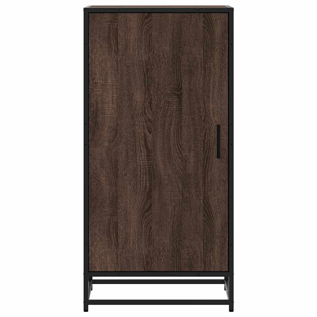 vidaXL Ράφι παπουτσιών καφέ δρυς 48x38x97,5 cm Κατασκευασμένο ξύλο