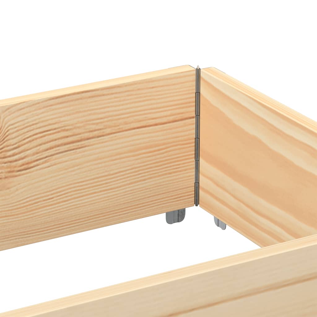 vidaXL Κολάρα Παλέτας 150x50 εκ. από Μασίφ Ξύλο Πεύκου