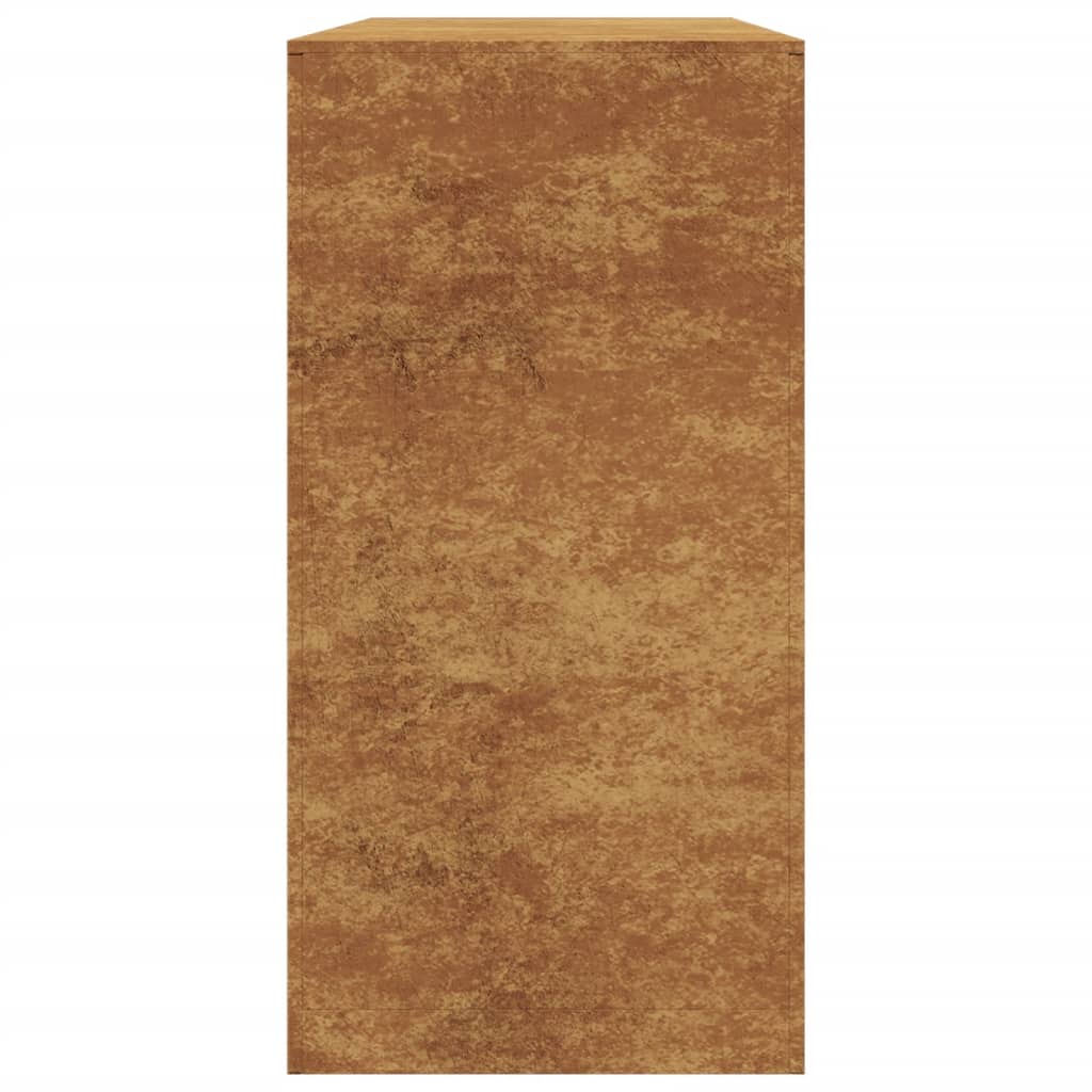 Ράφι για καυσόξυλα vidaXL 100x40x80 cm Ατσάλι σκληρυθέν στον αέρα