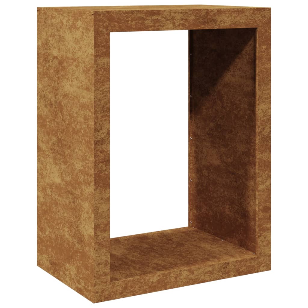 Ράφι για καυσόξυλα vidaXL 60x40x80 cm Ατσάλι σκληρυθέν στον αέρα