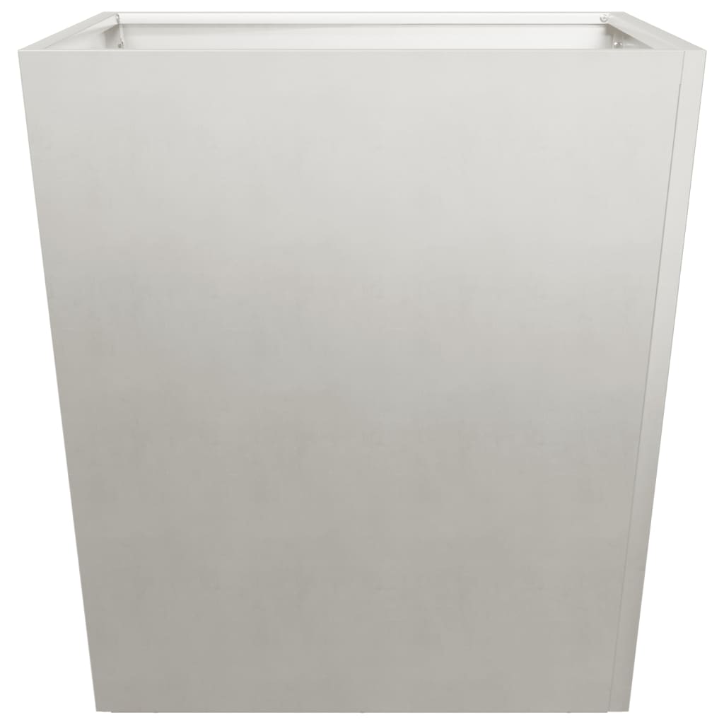 vidaXL Ζαρντινιέρα Κήπου 50x50x50 εκ. από Ανοξείδωτο Ατσάλι