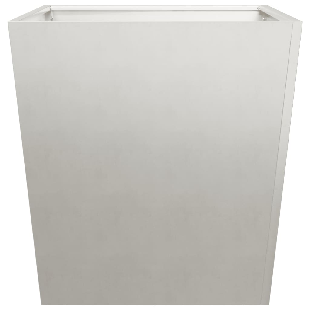vidaXL Ζαρντινιέρα Κήπου 50x50x50 εκ. από Ανοξείδωτο Ατσάλι