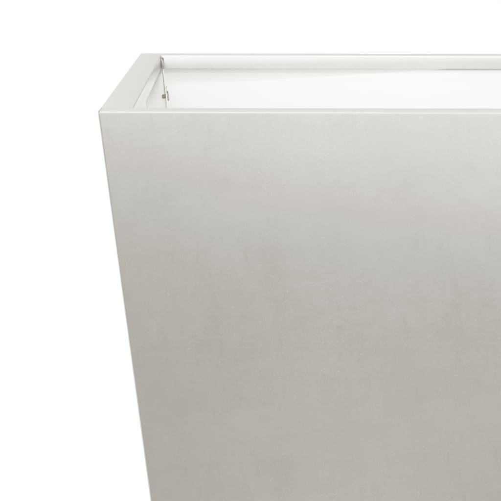 vidaXL Ζαρντινιέρα Κήπου 50x50x50 εκ. από Ανοξείδωτο Ατσάλι