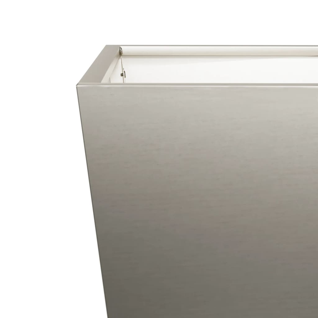 vidaXL Ζαρντινιέρες Κήπου 2τεμ. 50x50x50 εκ Ατσάλι Σκληρυθέν στον Αέρα