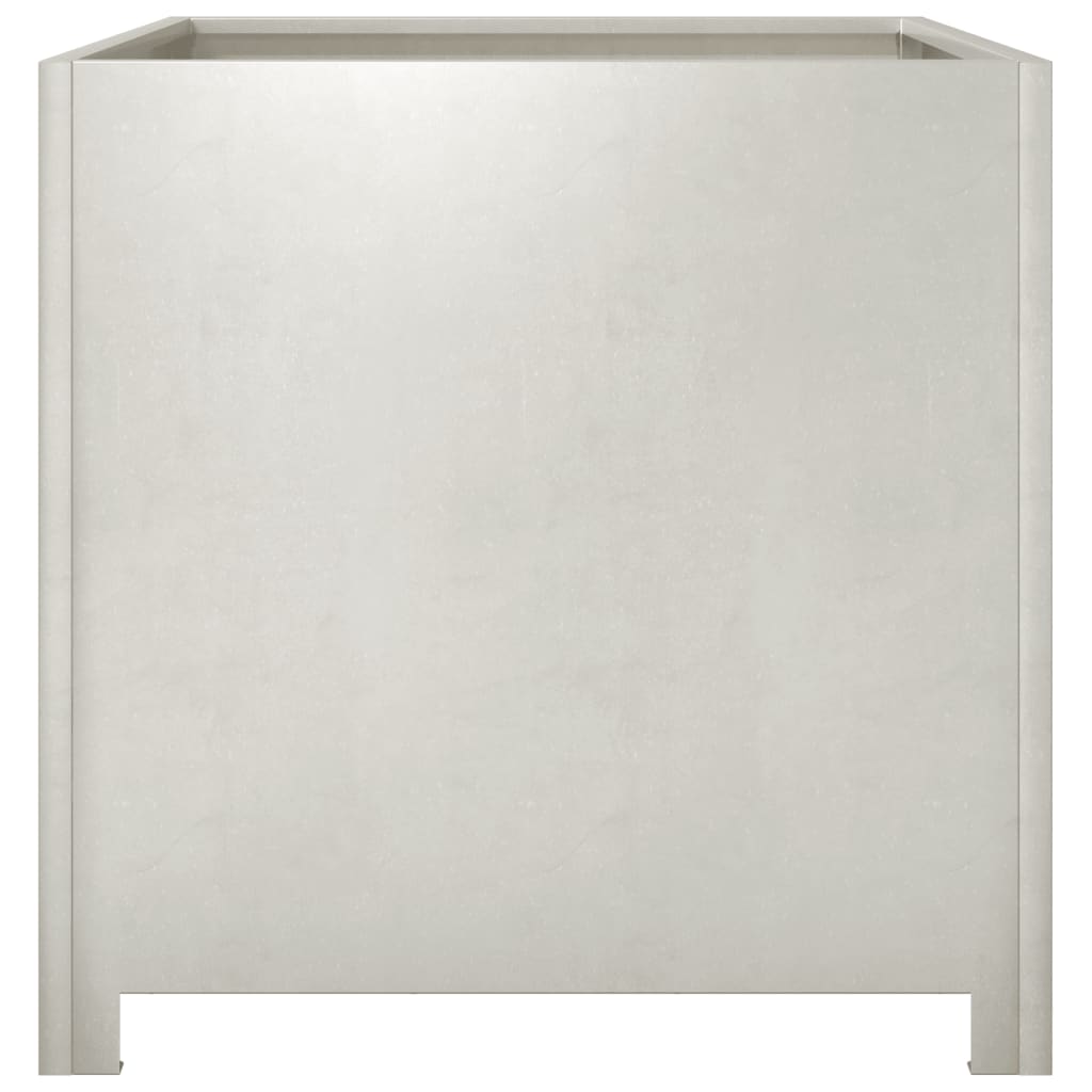 vidaXL Ζαρντινιέρα Κήπου 50x50x50 εκ. από Ανοξείδωτο Ατσάλι