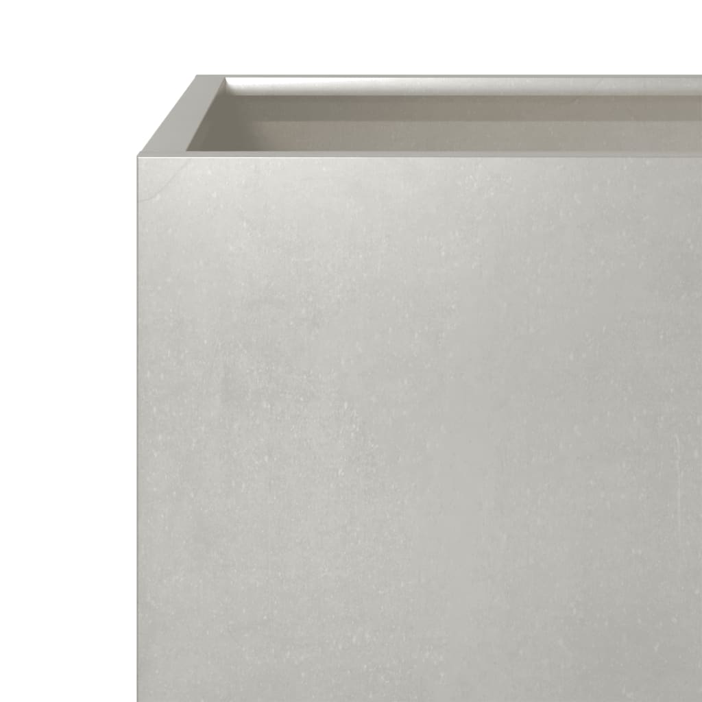 vidaXL Ζαρντινιέρα Κήπου 50x50x50 εκ. από Ανοξείδωτο Ατσάλι