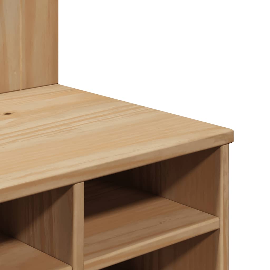vidaXL Έπιπλο χωλ OTTA 50x40x160 εκ. Μασίφ Ξύλο Πεύκου