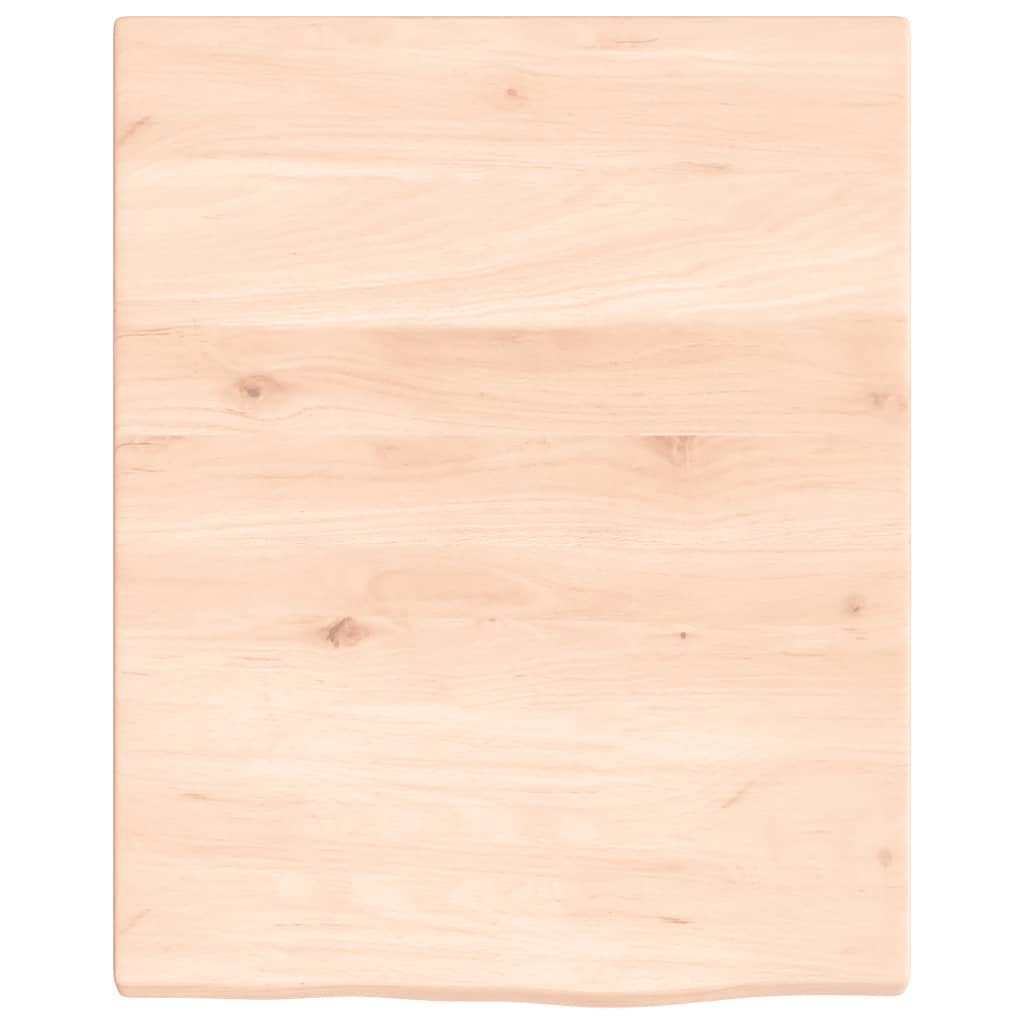 vidaXL Ράφι Νιπτήρα Τοίχου από Ατσάλι / Μασίφ Ξύλο Δρυός