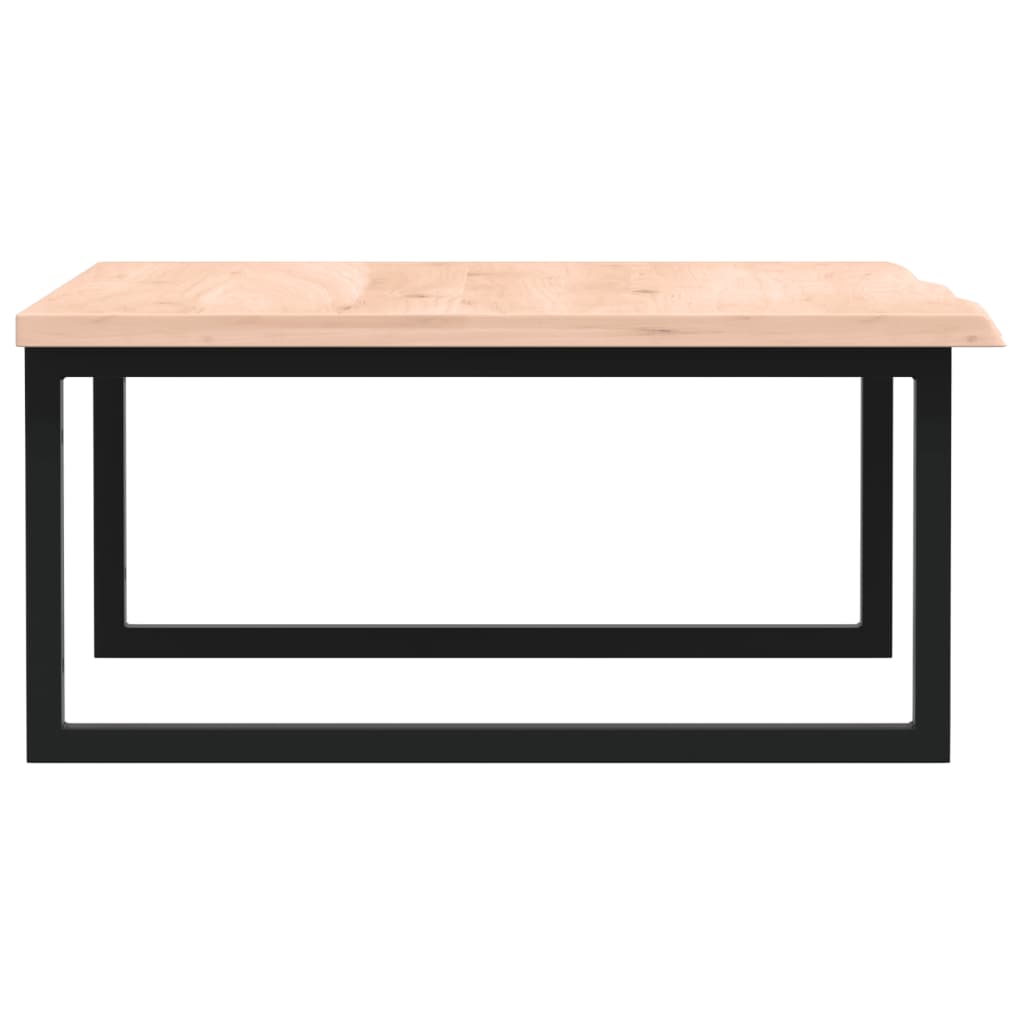 vidaXL Ράφι Νιπτήρα Τοίχου από Ατσάλι / Μασίφ Ξύλο Δρυός