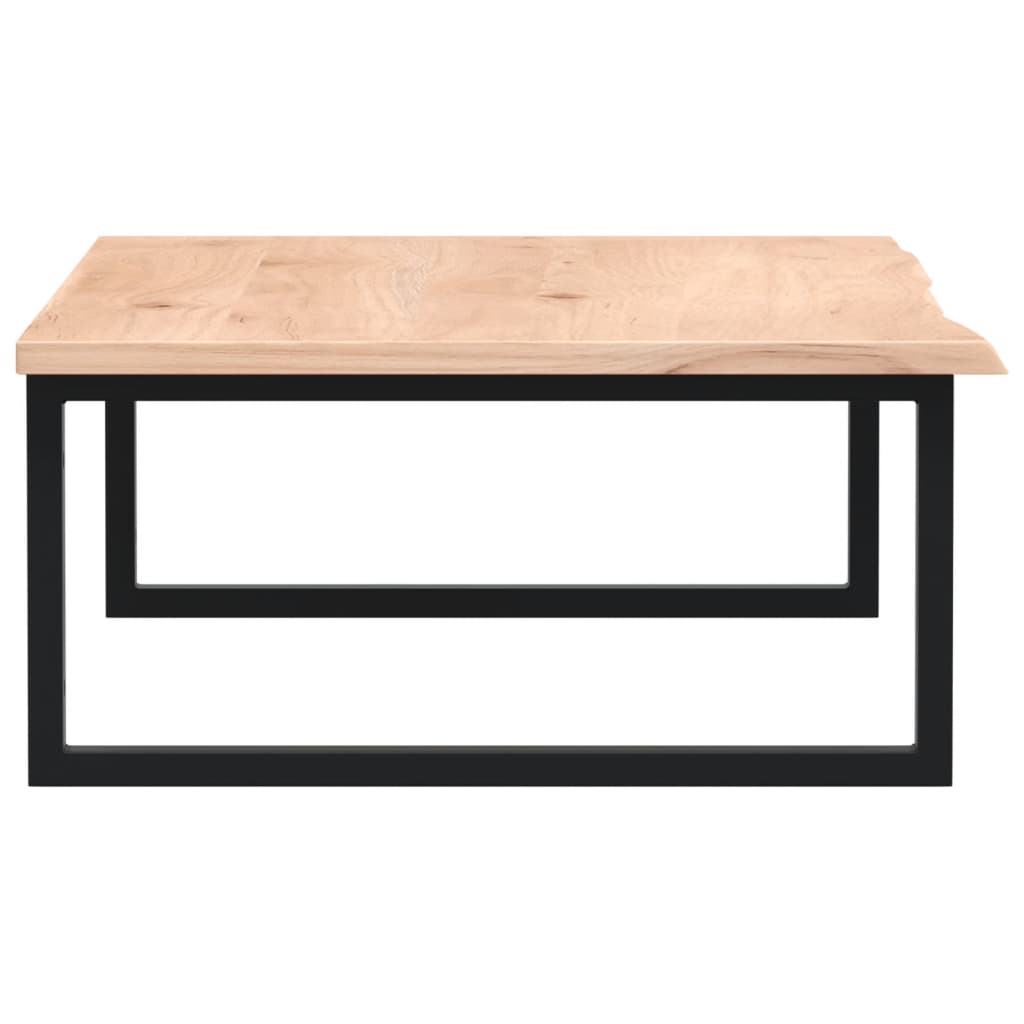 vidaXL Ράφι Νιπτήρα Τοίχου από Ατσάλι / Μασίφ Ξύλο Δρυός