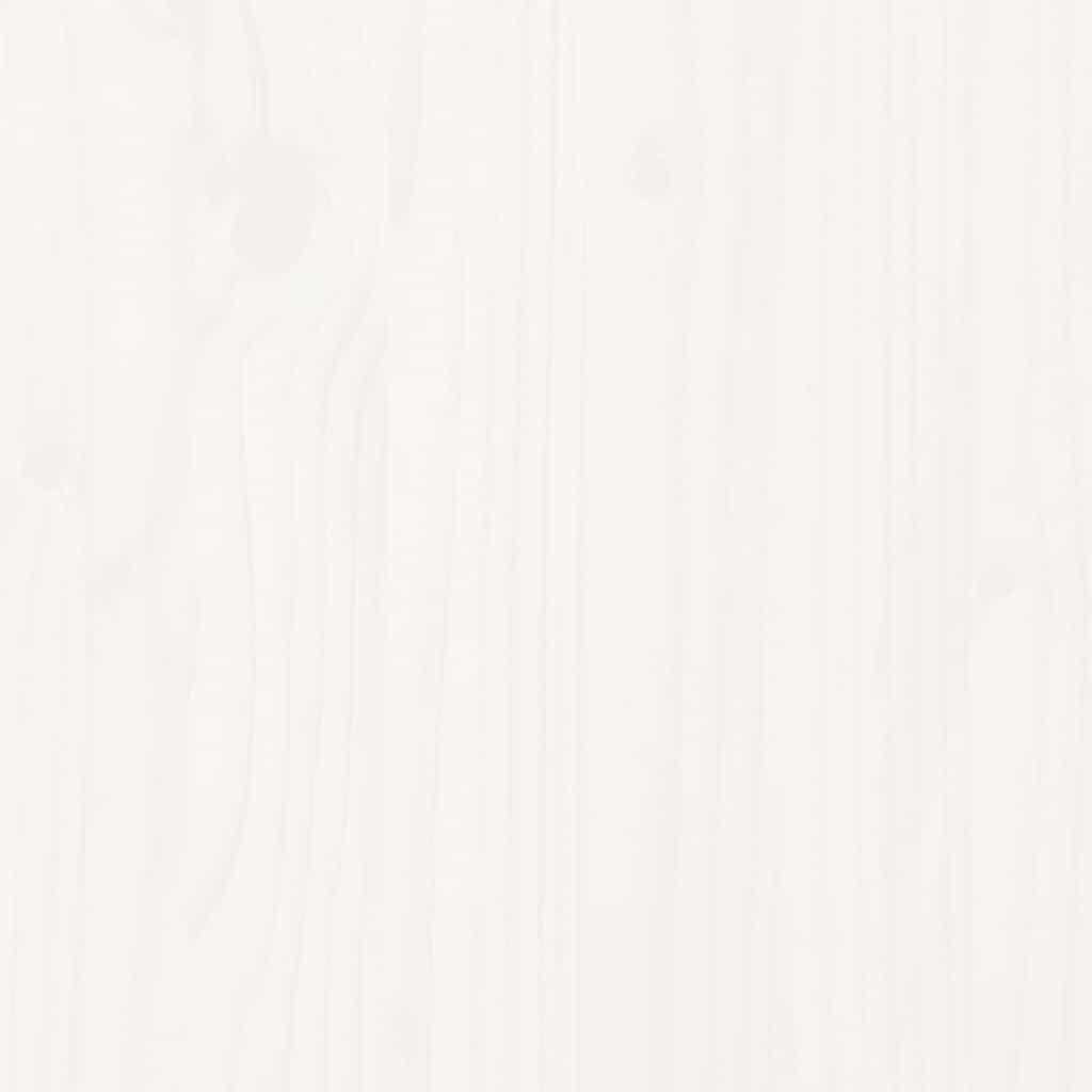 vidaXL Σκελετός Κρεβ. Χωρίς Στρώμα Λευκό 120x190 εκ Μασίφ Πεύκο