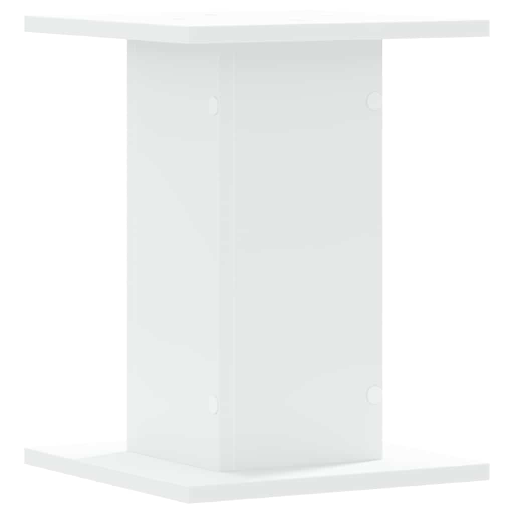 vidaXL Βάσεις Ηχείων 2 Τεμ. Λευκή 30x30x40 εκ. Επεξ. Ξύλο