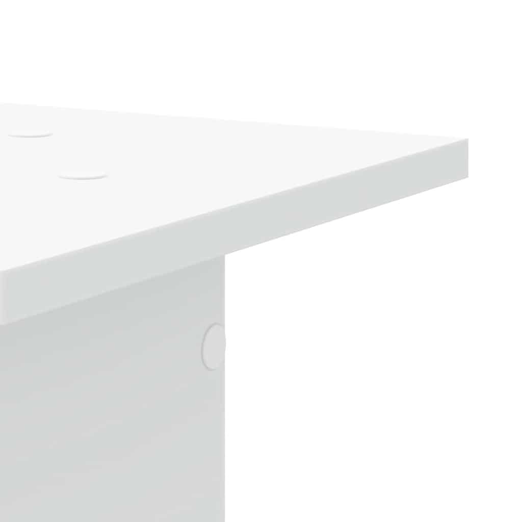 vidaXL Βάσεις Ηχείων 2 Τεμ. Λευκή 30x30x40 εκ. Επεξ. Ξύλο