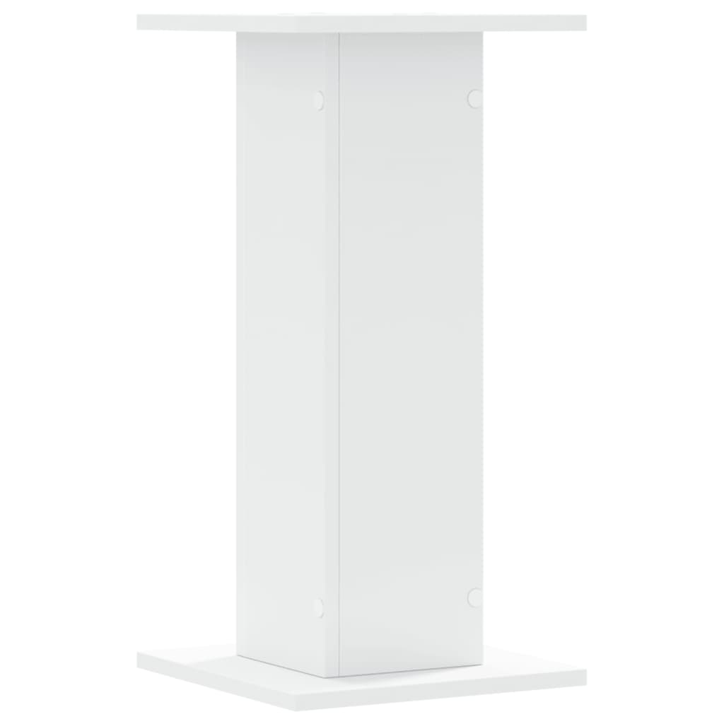 vidaXL Βάσεις Ηχείων 2 Τεμ. Λευκή 30x30x60 εκ. Επεξ. Ξύλο